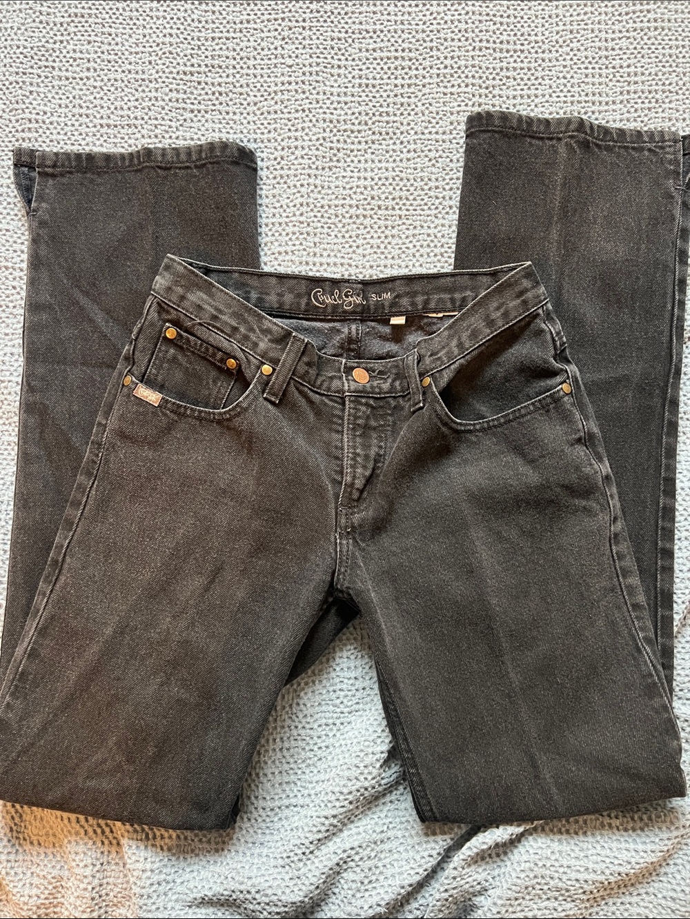 Cruel Girl Black Denim Jeans Boot Cut